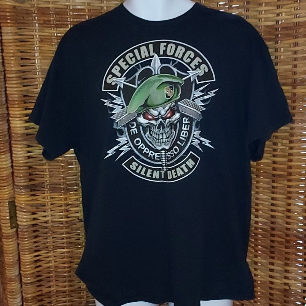 Special Forces Green Berets T Shirt XL